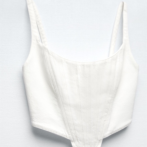 Zara Corset Top - White - Picture 9 of 14